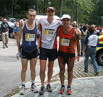 Roger at World Masters Mountain Running Championships in Croatia